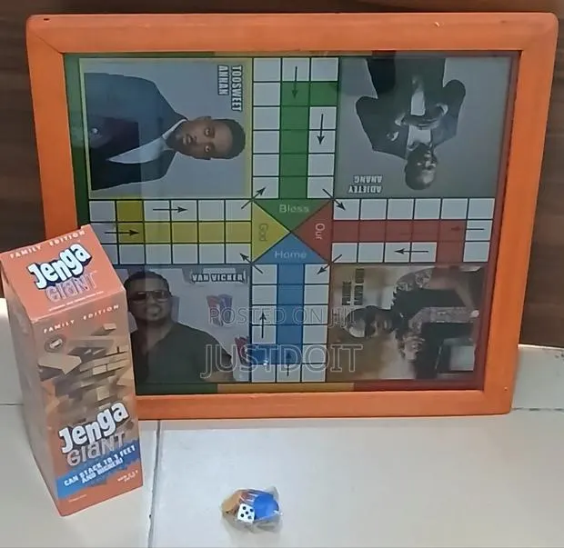 Big Ludo + Jenga Giant Set · Photo 1