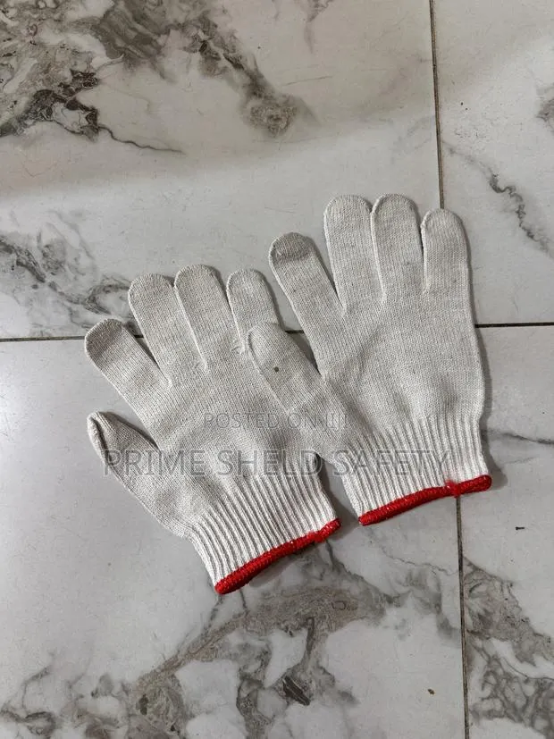 Cotton Safety Work Gloves · Photo 1