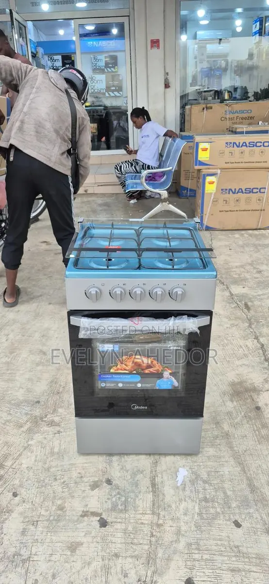 Quality Midea Gas Cooker 50by50 With Oven for Sale