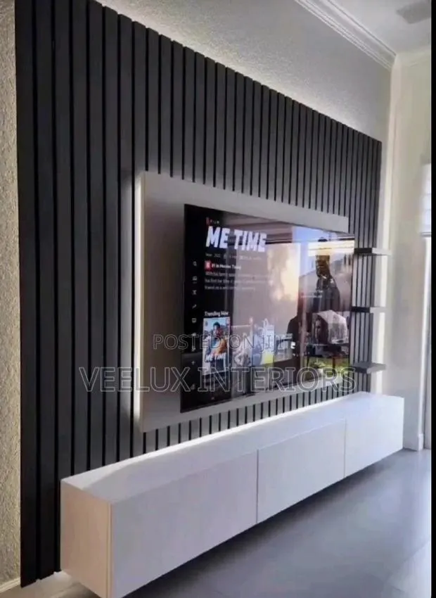 TV Stand With Storage Drawers - Ideal for Compact Spaces · Photo 1