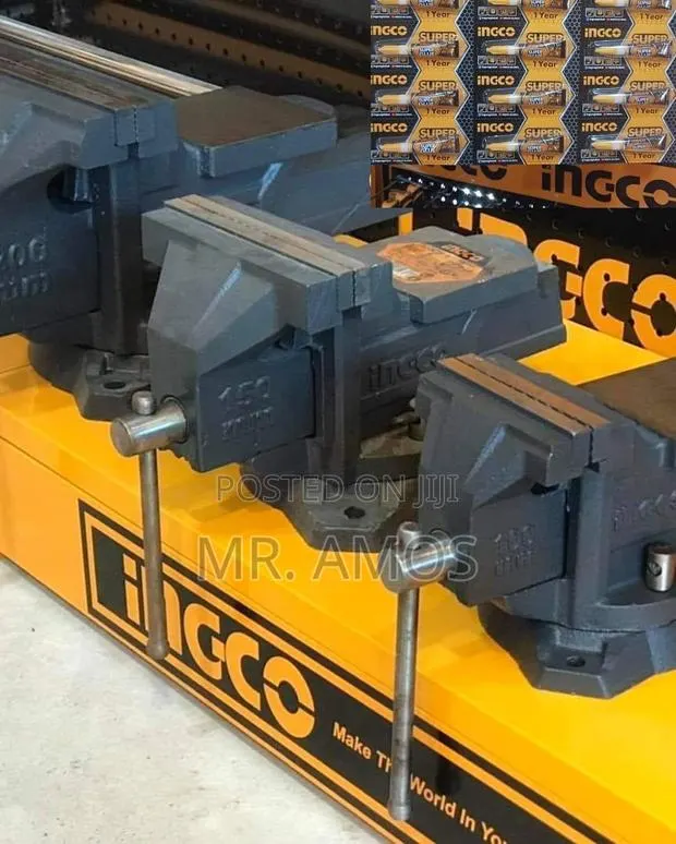 Ingco Rotating Bench Vice - 4", 6" 8" · Photo 1
