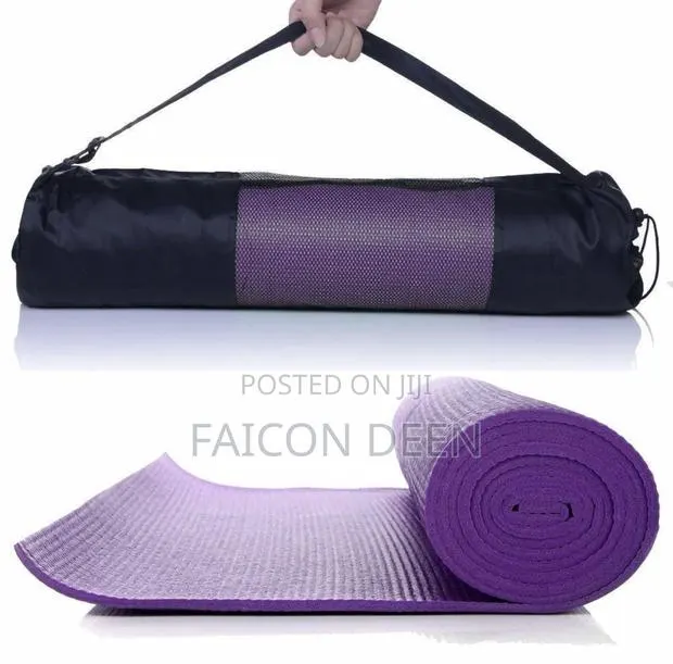 Soft Thick and Durable Yoga Mat + Free Bag or Carrier · Photo 1
