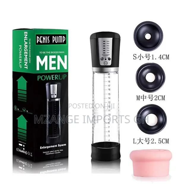 Manual and Rechargeable Penis Pump Male Vitality Sex Toys · Photo 1