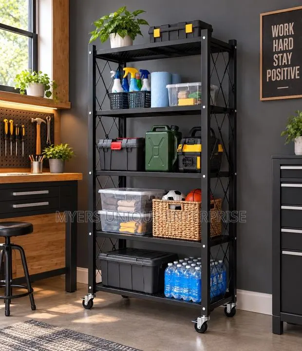Modern 5-Layer Storage Shelf · Photo 1