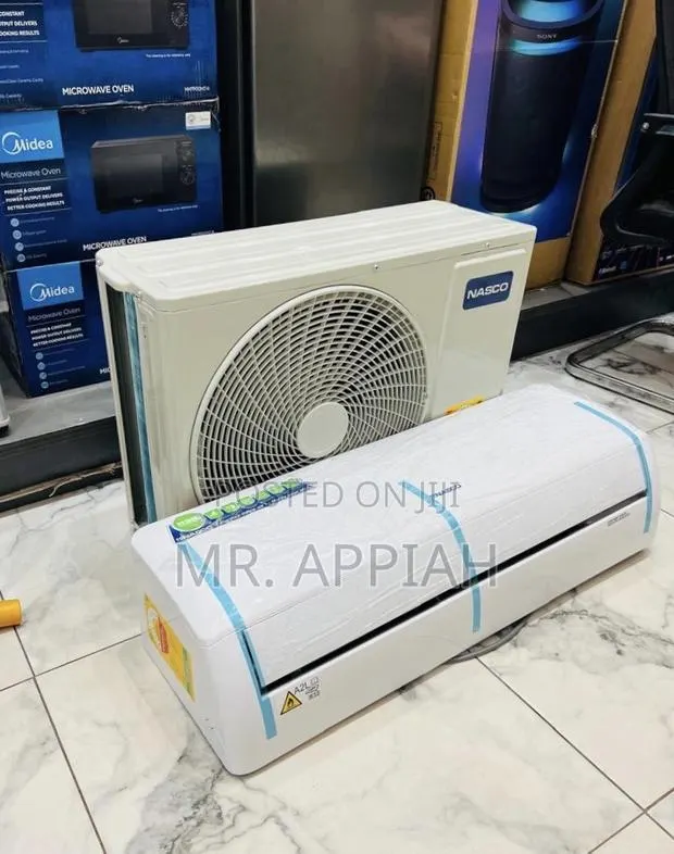 Sleek Nasco 2.0hp R410 Dual Inverter Air Conditioner(White) · Photo 1