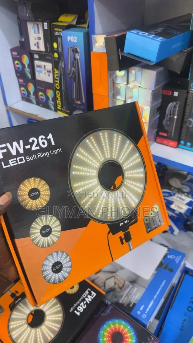Fw-261 Led Ring Light + Tripod Stand · Photo 1