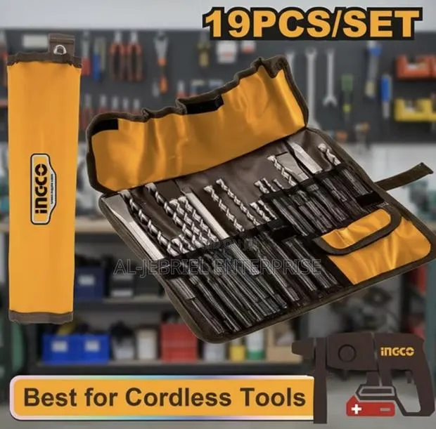 Drill Bits + Chisels Set (19 Pieces) · Photo 1