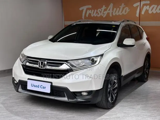 Honda CR-V EX FWD 2019 White · Photo 1