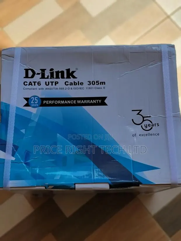 D LINK CAT 6 Networking Cable 305m · Photo 1