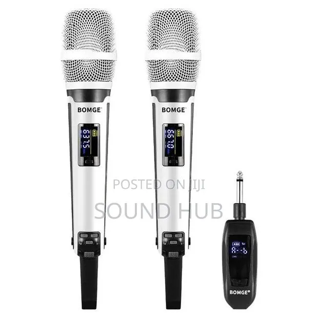 Professional Dual Handheld Wireless Microphones · Photo 1