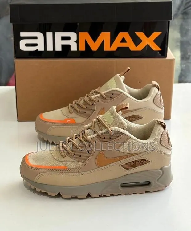 Nike Air Max 90 Brown Orange · Photo 1