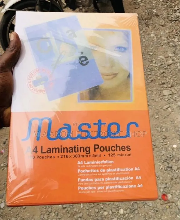 Classic Master A4 Laminating Film Pouches - 100 Pouches · Photo 1