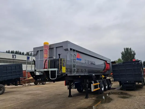 3/4/5/6 Axle U Shape Tipper Dump Trailer for Sand Transportation · Photo 1