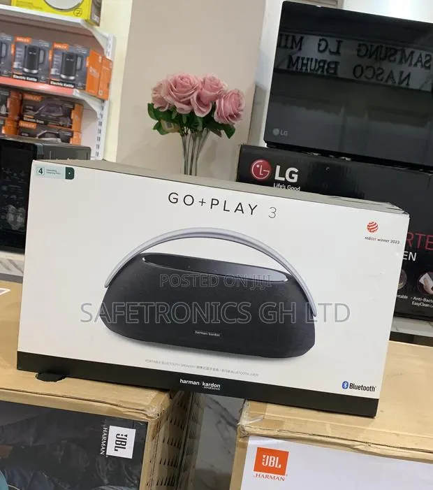 Design Sleek Harman Kardon Go+ Play 3 Bluetooth Electric Speaker · Photo 1