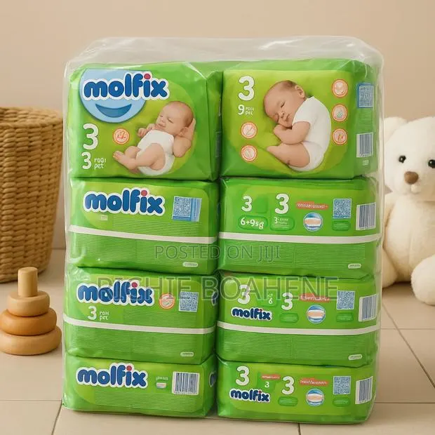 Molfix Diapers Size 3. 90 Pieces · Photo 1