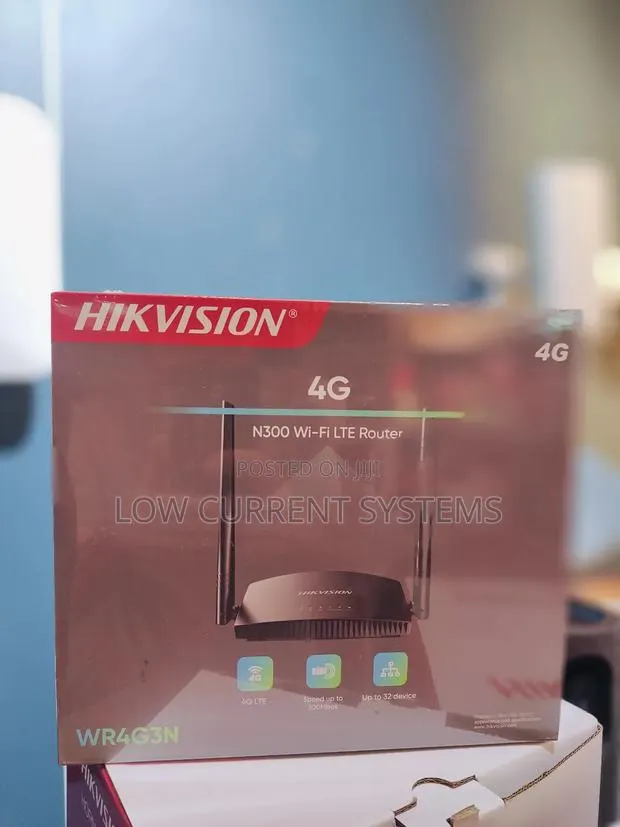 Hikvision 4g Router 300mbps N300 Wifi Lte · Photo 1