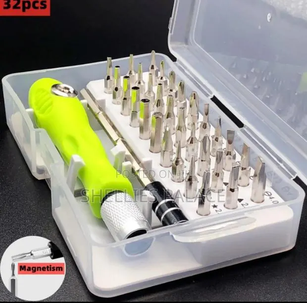 32 in 1 Precision Magnetic Screwdriver Set,Cell Phone Repair Kit · Photo 1