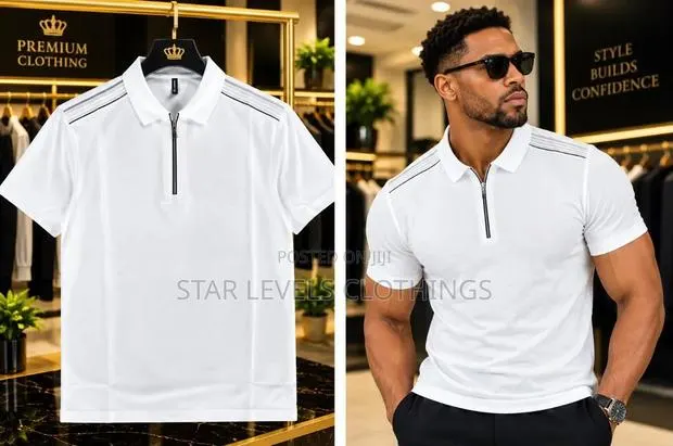 New All White Stock Club T Shirts Available for Men · Photo 1