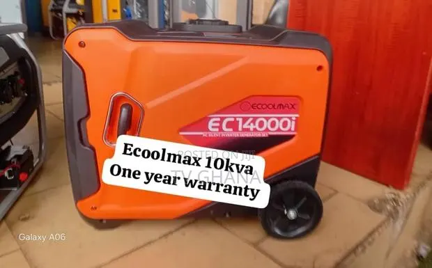 Ecoolmax 13KW Generator – Premium Silent Inverter Power Backup 10kva · Photo 1