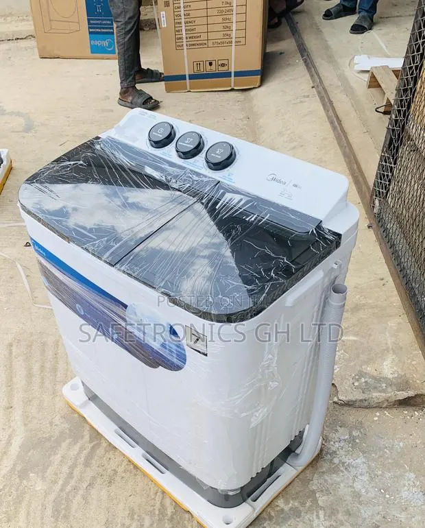 Fresh Sealed Midea 7.0kg Semi Auto Washing Machine Mf100w70/W-Gh · Photo 1