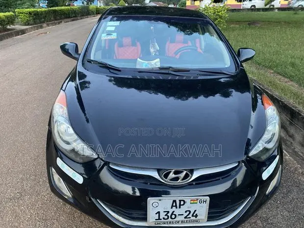 Hyundai Elantra Limited 4dr Sedan (1.8L 4cyl 6A) 2015 Black · Photo 1