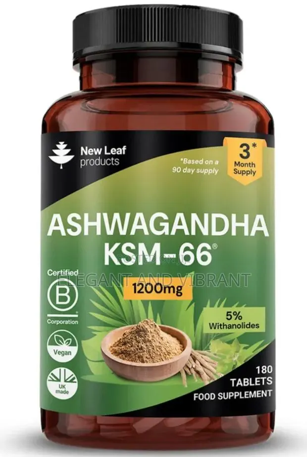 Ashwagandha KSM-66 | 180 Tablets · Photo 1
