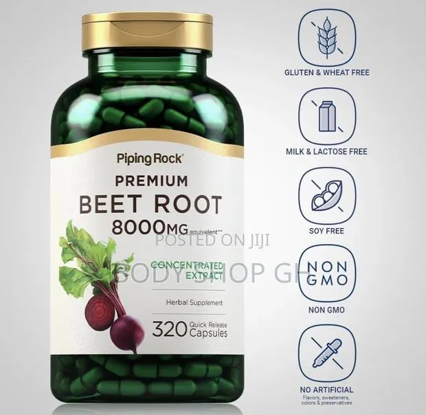 Beet Root Capsules - 1200mg Per Serving - Beet Root Powder Capsules · Photo 1