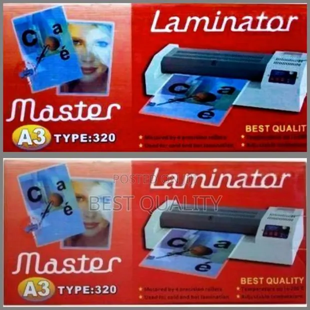 A3/A4 and B2 Master Laminating Machine · Photo 1