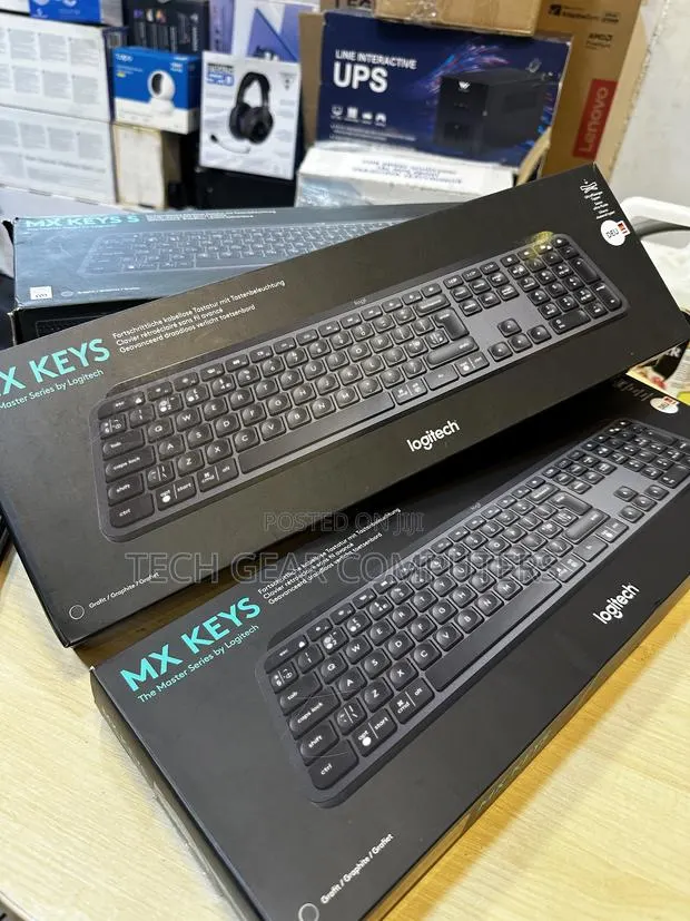 Logitech MX Keys Wireless Keyboard · Photo 1