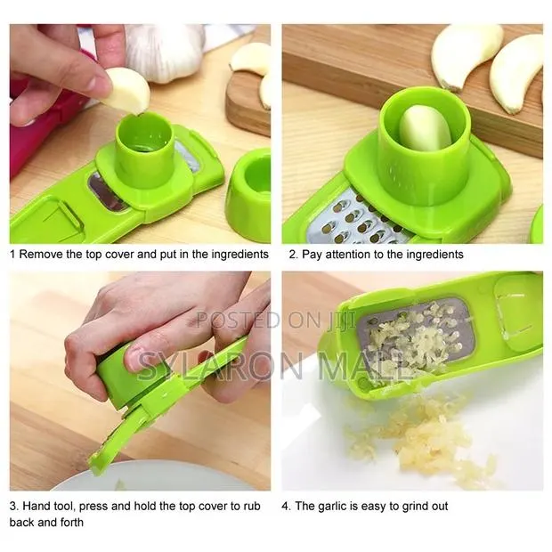 Garlic Ginger Grater With Safety Holder · Photo 1