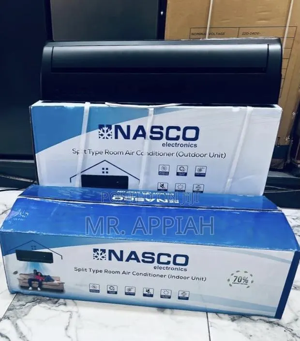 Energy Sufficient Nasco 1.5hp Split Prime Air Conditioner(Black). · Photo 1