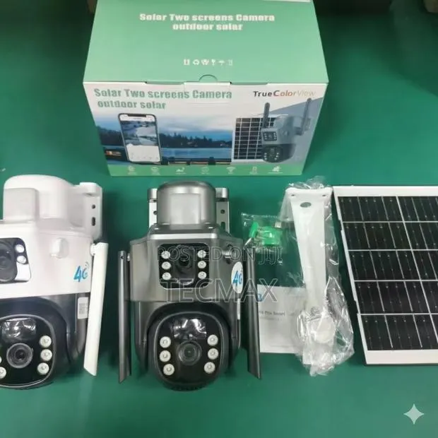 Double Lens Solar 4g Camera