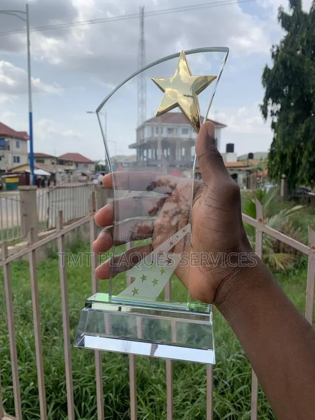 Crystal Gold Award Plaque · Photo 1