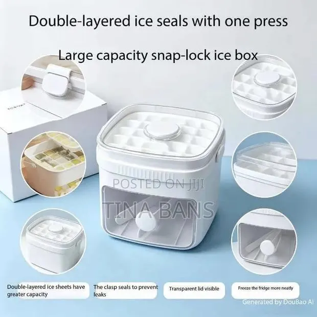 Ice Cube Tray + Ice Bucket · Photo 1