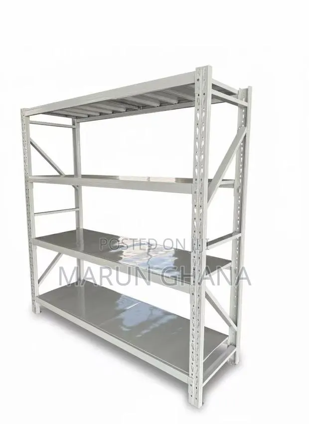Warehouse Rack – 300kg Per Shelf | Adjustable Steel Storage Rack · Photo 1