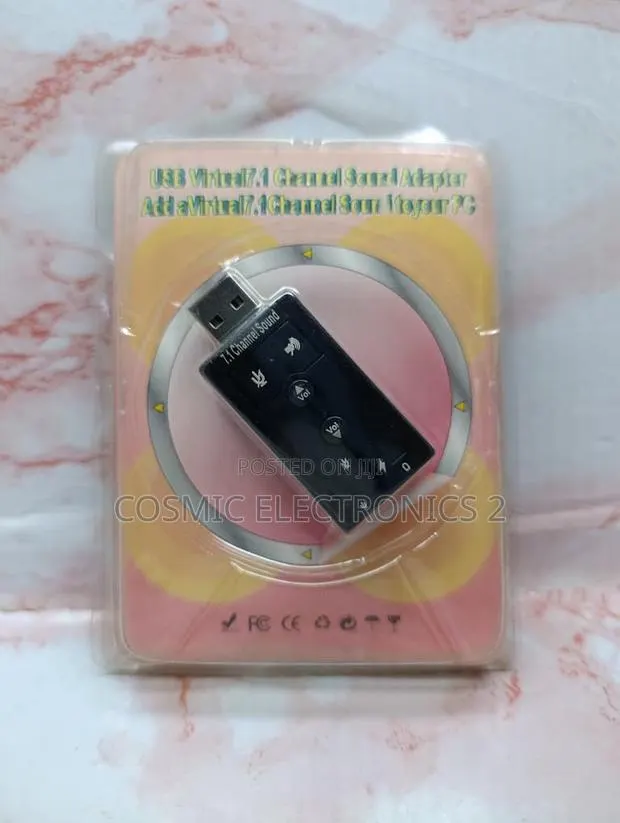 USB External 7.1 Channel Virtual Audio Sound Card Adapter · Photo 1