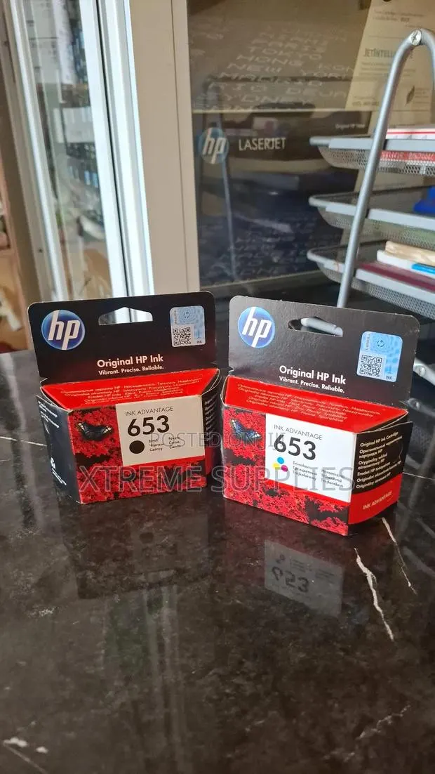 Hp 653 Ink Cartridge Set · Photo 1