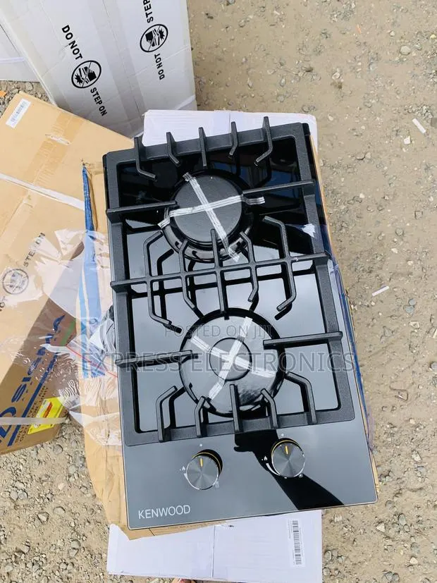Call for the New Black Kenwood Gas Cooker Built in 2burner · Photo 1