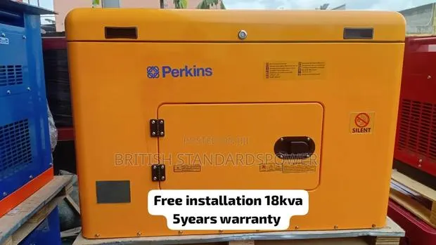 Perkins 18KVA Silent Diesel Generator – Powerful Reliable 18kva · Photo 1