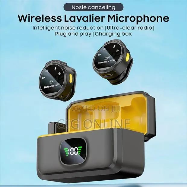Pro High-Quality Wireless Microphone for Clear Voice Recording · Photo 1