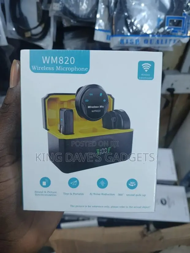 Wm820 Button Wireless Microphone · Photo 1