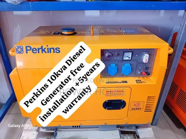 Power Pulse Perkins Diesel Generator 10kva Silent · Photo 1