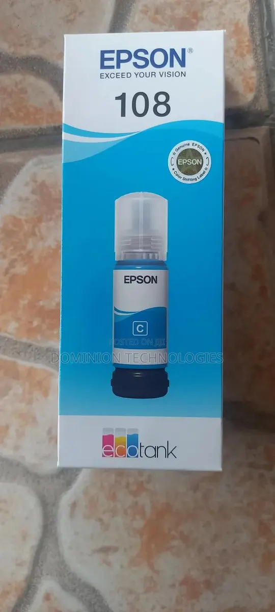 Epson Ink 108 Cyan · Photo 1