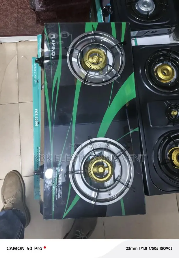 Flamino 2burner Tempered Gas Stove · Photo 1
