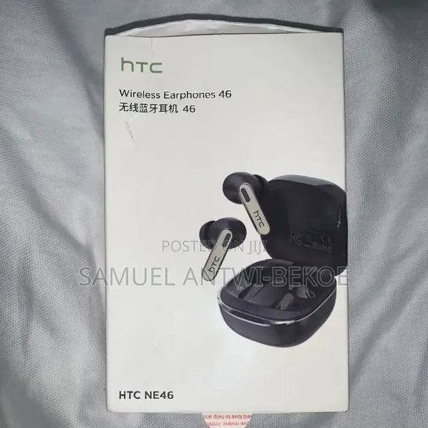 HTC Ne 46 Wireless Bluetooth Earbud Earphones With Led Touch Screen · Photo 1