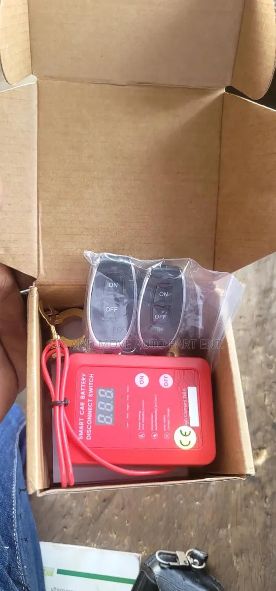 Brand New BATTERY DRAINAGE DISCONNECT MASTER Available for All Cars · Photo 1
