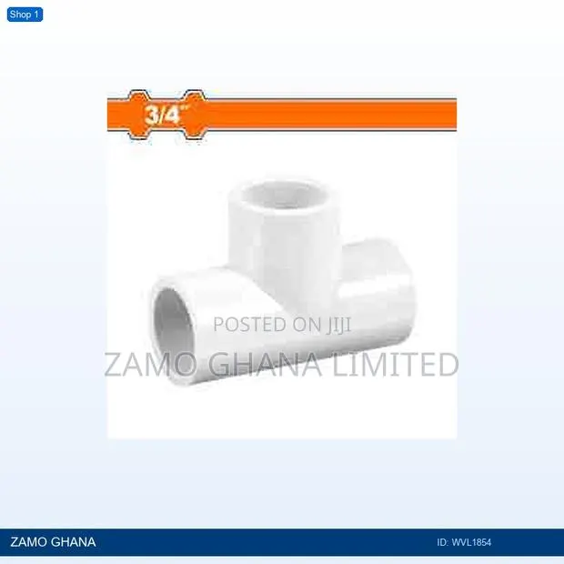 PVC Tee - Wvl1854 · Photo 1
