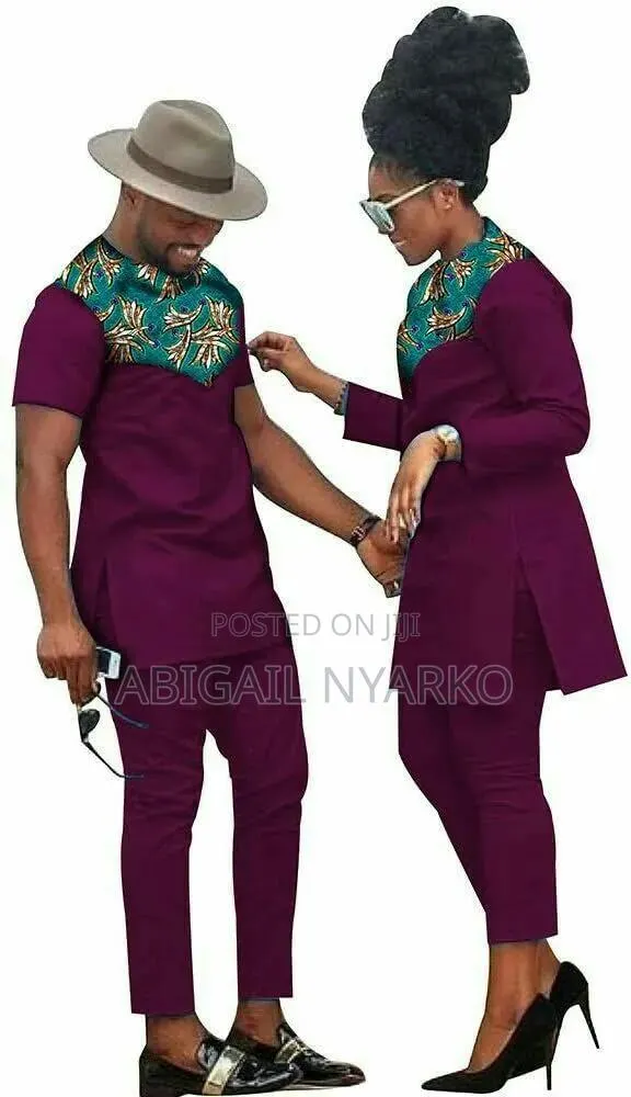 Custom Matching Couple's Kaftan Set · Photo 1