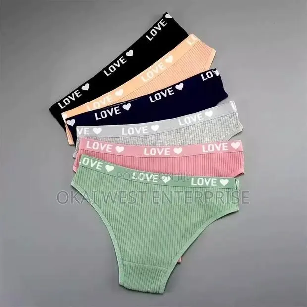 Comfort Style: V-shaped Cotton Threaded Briefs For Women · Photo 1