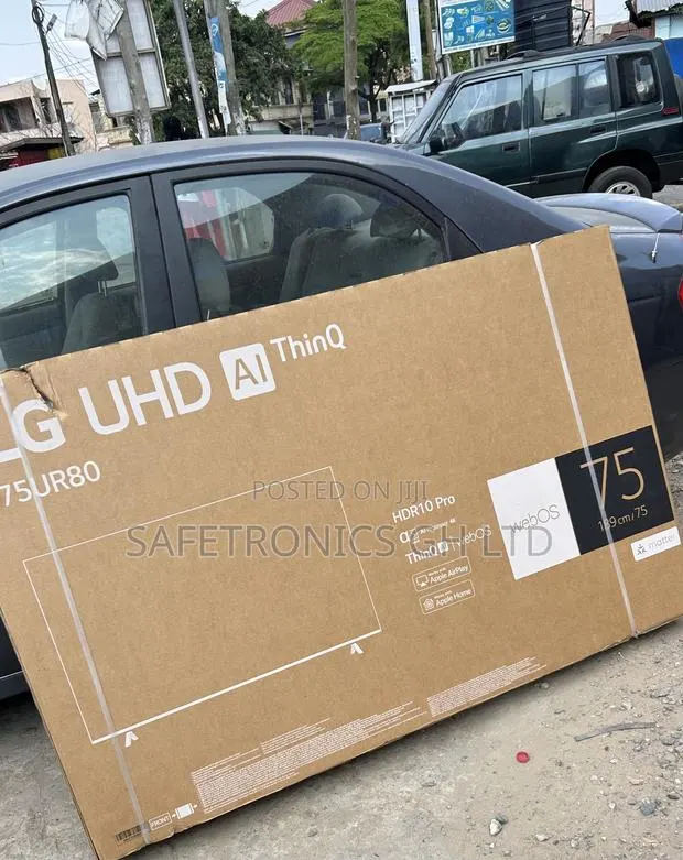 Ultra Sleek Clear 75 Inch Smart Uhd Lg Ur80 Led Tv · Photo 1
